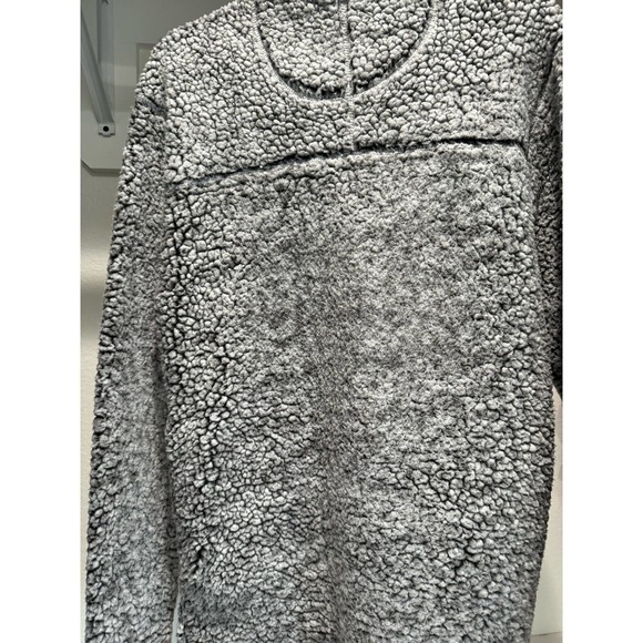 Grizzly Sherpa Quarter Zip Size Small Grey/White‎ - Picture 5 of 8